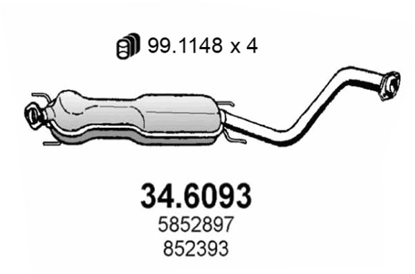 Toba esapamet intermediara 34.6093 ASSO