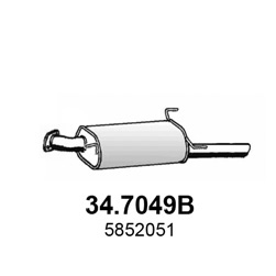 Toba esapament finala 34.7140 ASSO