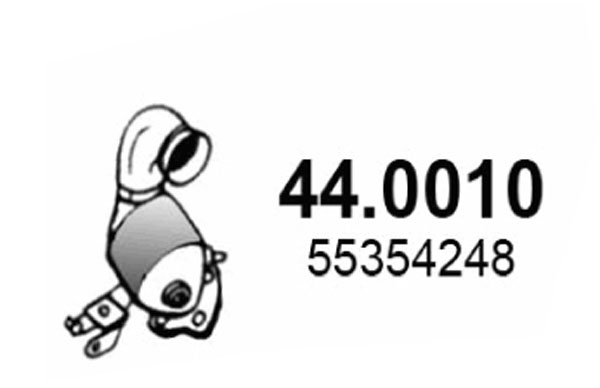 Catalizator 44.0010 ASSO