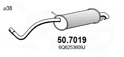 Toba esapament finala 50.7019 ASSO