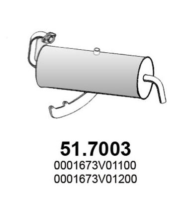 Toba esapament finala 51.7003 ASSO