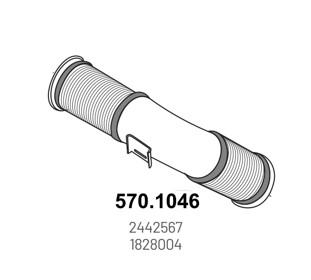 Racord evacuare 570.1046 ASSO