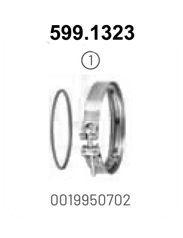 Colier, sistem de esapament 599.1323 ASSO