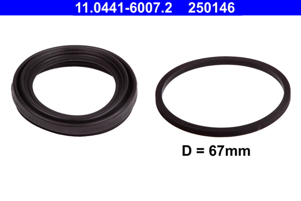 Set garnituri, etrier frana 11.0441-6007.2 ATE