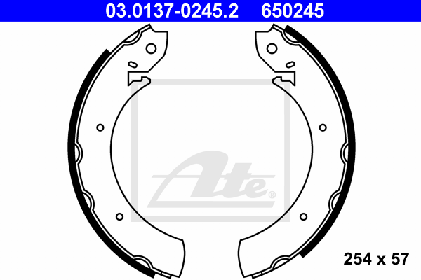 Set saboti frana 03.0137-0245.2 ATE