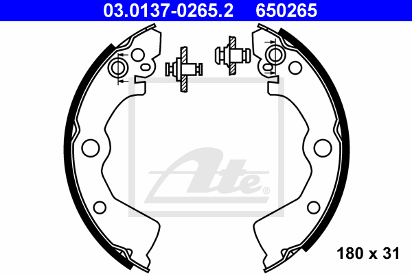 Set saboti frana 03.0137-0265.2 ATE