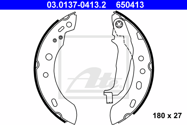 Set saboti frana 03.0137-0413.2 ATE