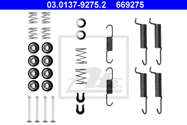 Set accesorii, saboti frana parcare 03.0137-9275.2 ATE