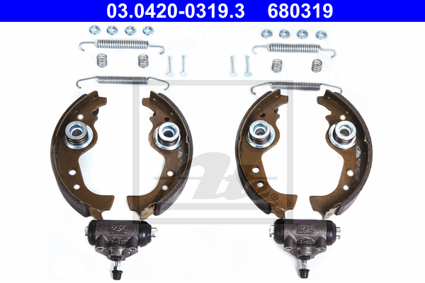 Set saboti frana 03.0420-0319.3 ATE