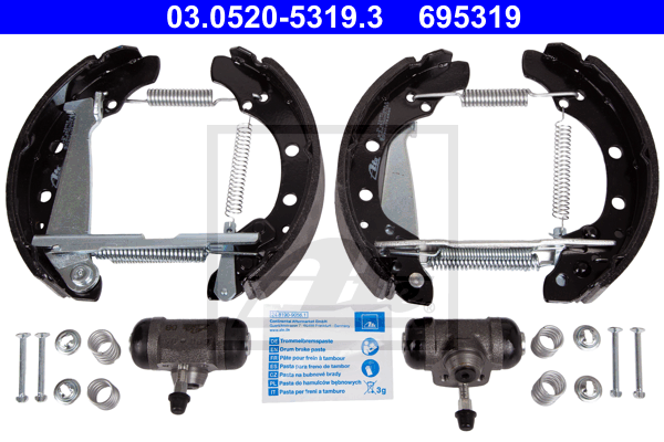 Set saboti frana 03.0520-5319.3 ATE