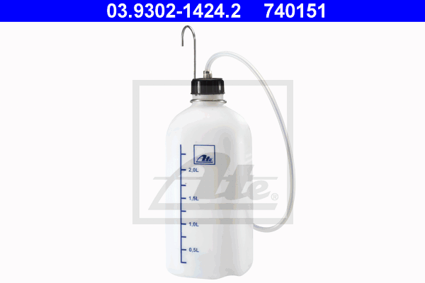 Cana colectoare, aerisire frana 03.9302-1424.2 ATE