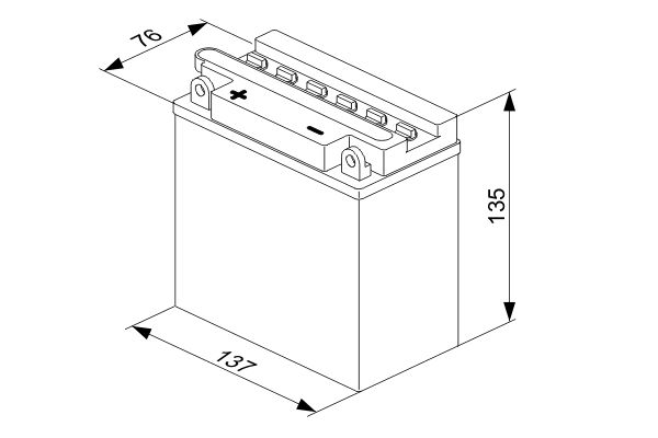 Baterie de pornire 0 092 M40 220 BOSCH