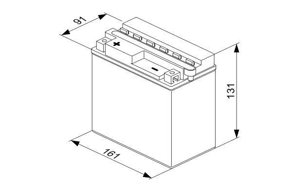 Baterie de pornire 0 092 M40 310 BOSCH
