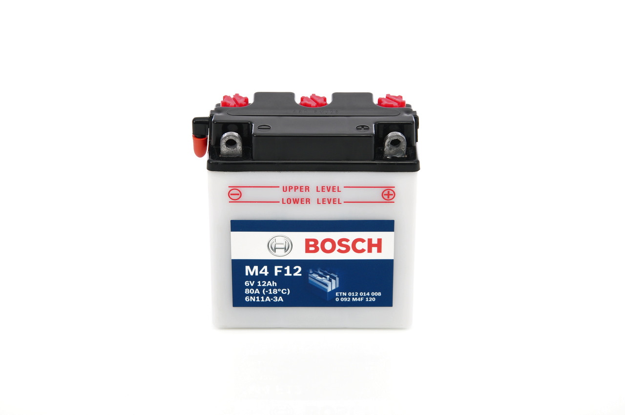Baterie de pornire 0 092 M4F 120 BOSCH 6V 12Ah