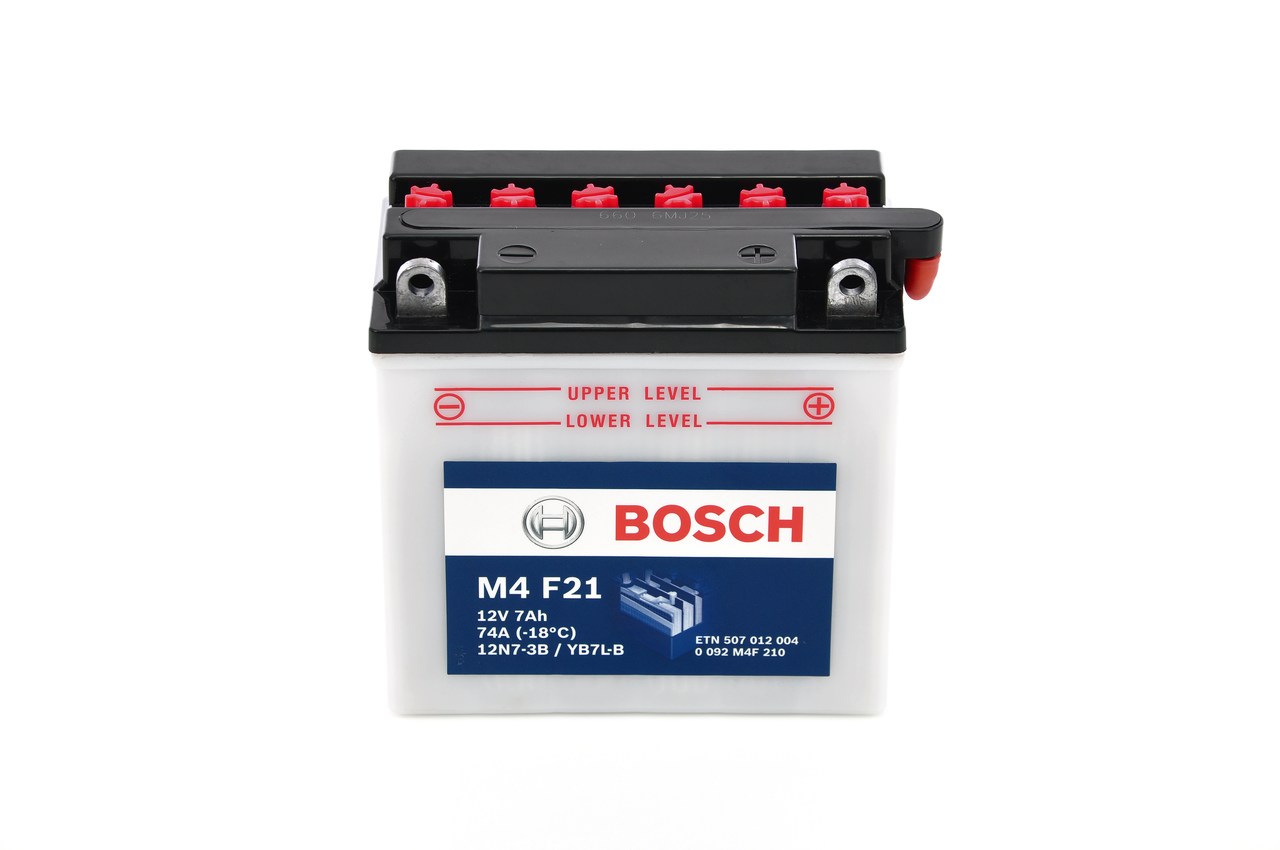 Baterie de pornire 0 092 M4F 210 BOSCH 7Ah 12V