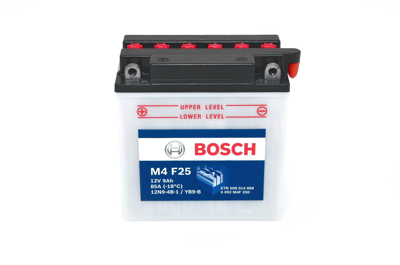 Baterie de pornire 0 092 M4F 250 BOSCH 9Ah 12V