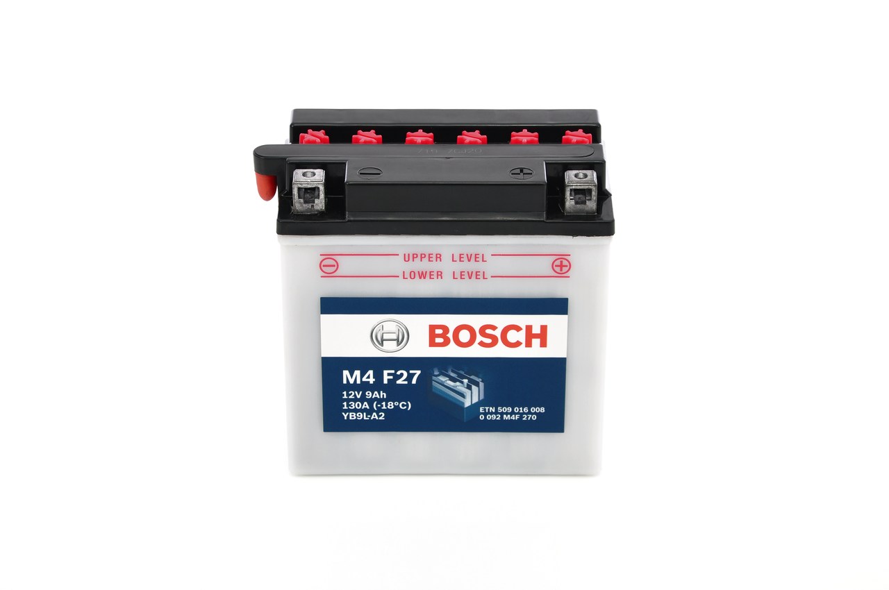 Baterie de pornire 0 092 M4F 270 BOSCH 9Ah 12V