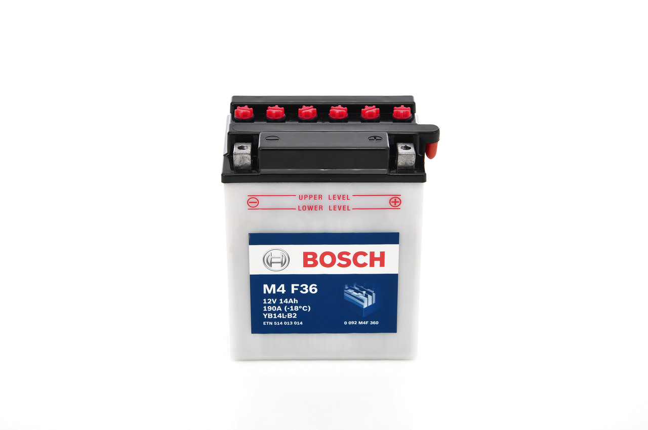 Baterie de pornire 0 092 M4F 360 BOSCH 12V 14Ah