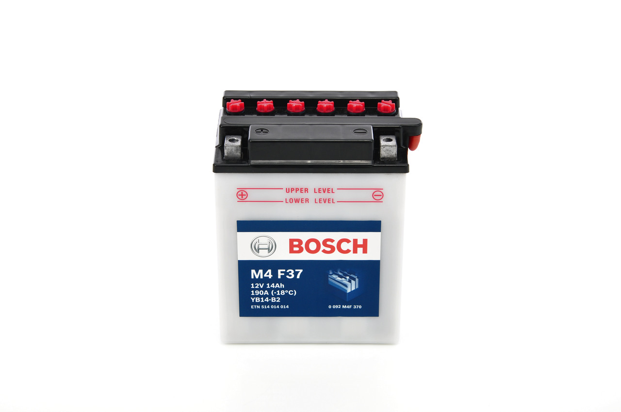 Baterie de pornire 0 092 M4F 370 BOSCH 12V 14Ah