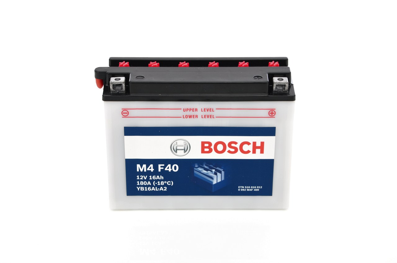 Baterie de pornire 0 092 M4F 400 BOSCH 12V 16Ah