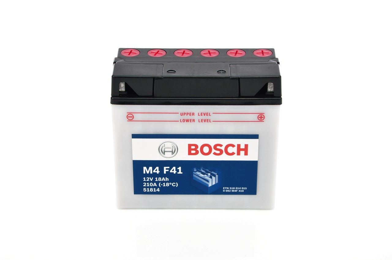 Baterie de pornire 0 092 M4F 410 BOSCH 12V 18Ah