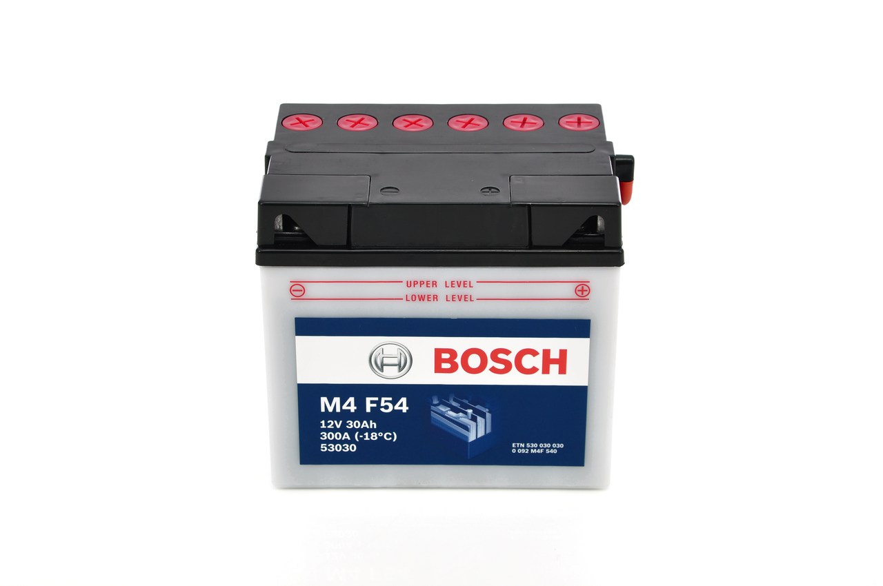Baterie de pornire 0 092 M4F 540 BOSCH 12V 30Ah