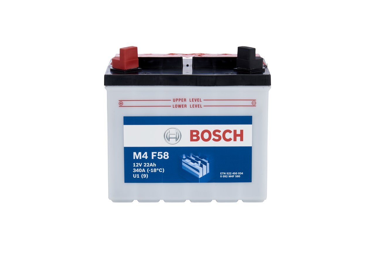 Baterie de pornire 0 092 M4F 580 BOSCH 12V 22Ah
