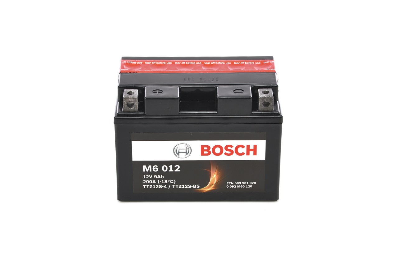 Baterie de pornire Bosch AGM M6 12V 9Ah EN200 - 0 092 M60 120