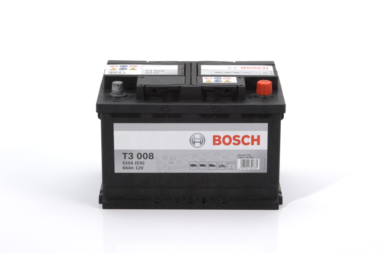 Baterie de pornire 0 092 T30 080 BOSCH 12V 66Ah