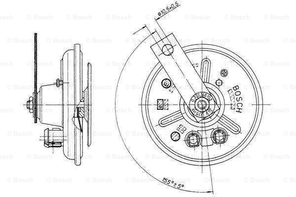 Claxon 0 320 146 102 BOSCH