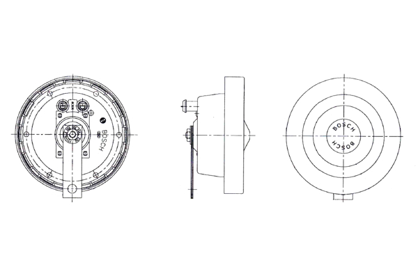 Claxon 0 320 202 027 BOSCH