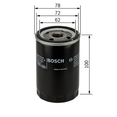 Filtru ulei 0 451 103 111 BOSCH