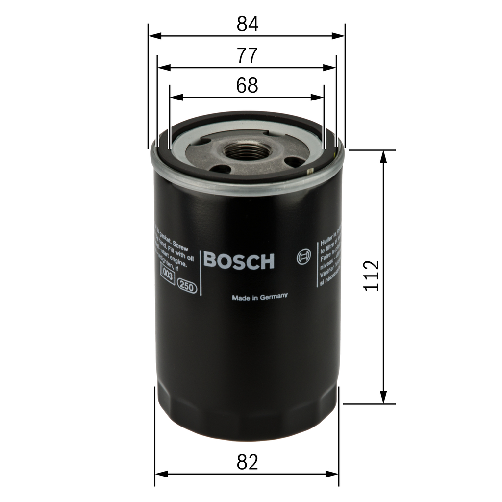 Filtru ulei 0 451 103 266 BOSCH