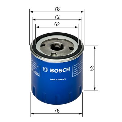 Filtru ulei 0 451 103 336 BOSCH