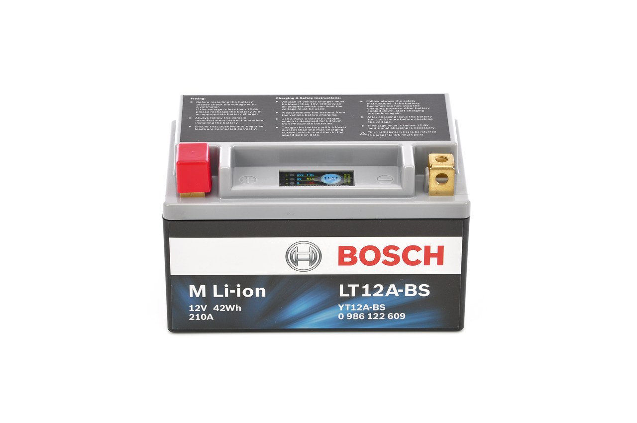 Baterie de pornire 0 986 122 609 BOSCH 12V 3,5Ah