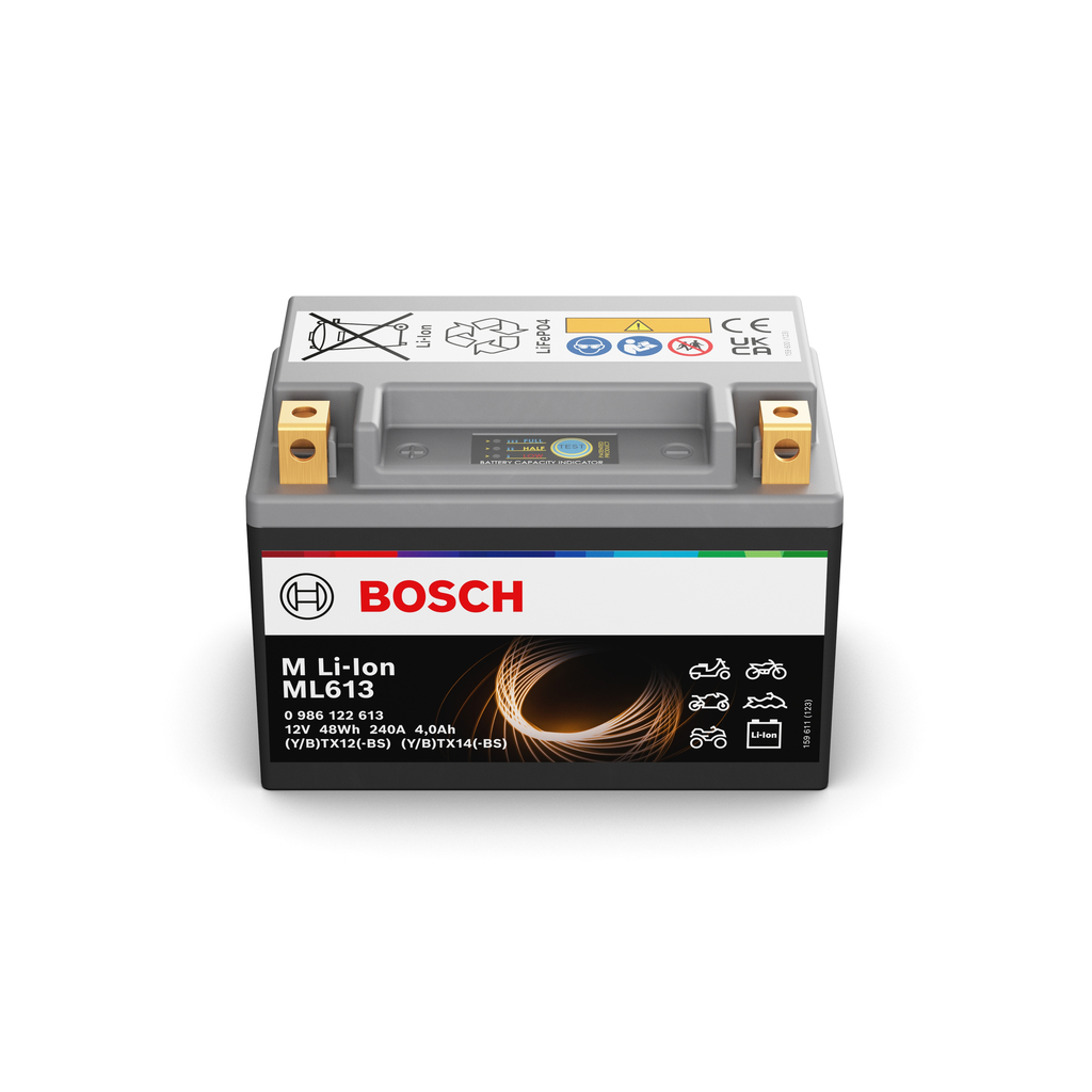 Baterie de pornire 0 986 122 613 BOSCH 0Ah 12V