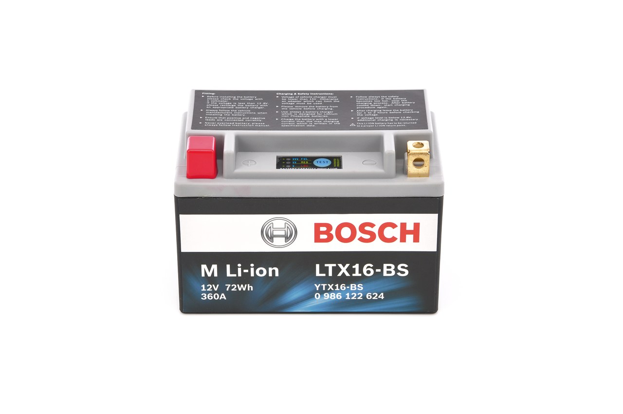 Baterie de pornire 0 986 122 624 BOSCH 6Ah 12V