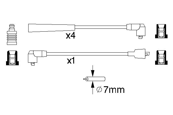 Filtru combustibil F 026 402 310 BOSCH