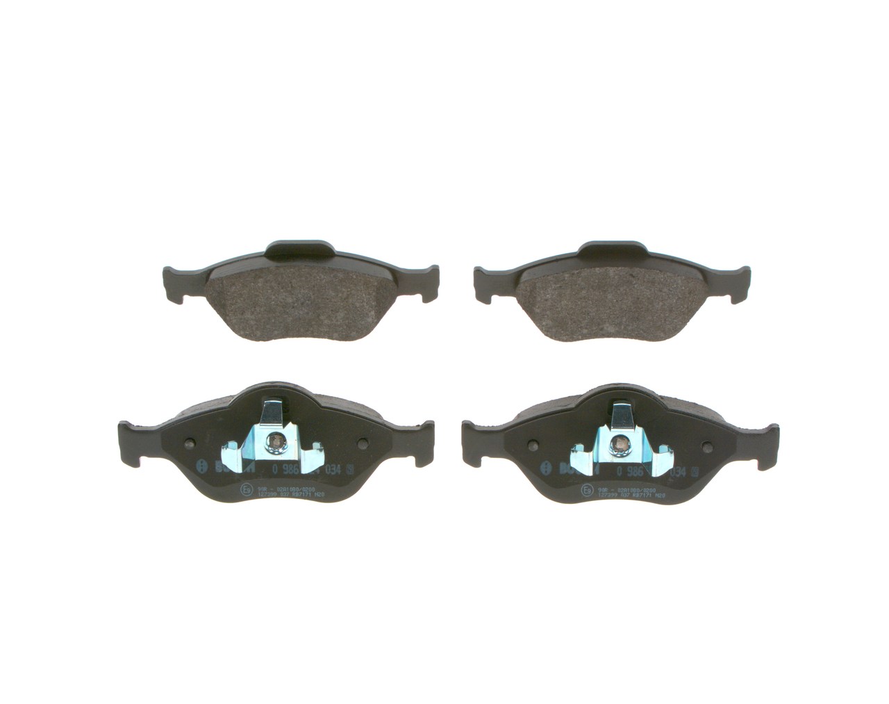 Set placute frana,frana disc 0 986 424 034 BOSCH