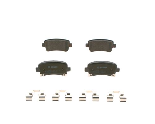 Set placute frana,frana disc 0 986 424 124 BOSCH