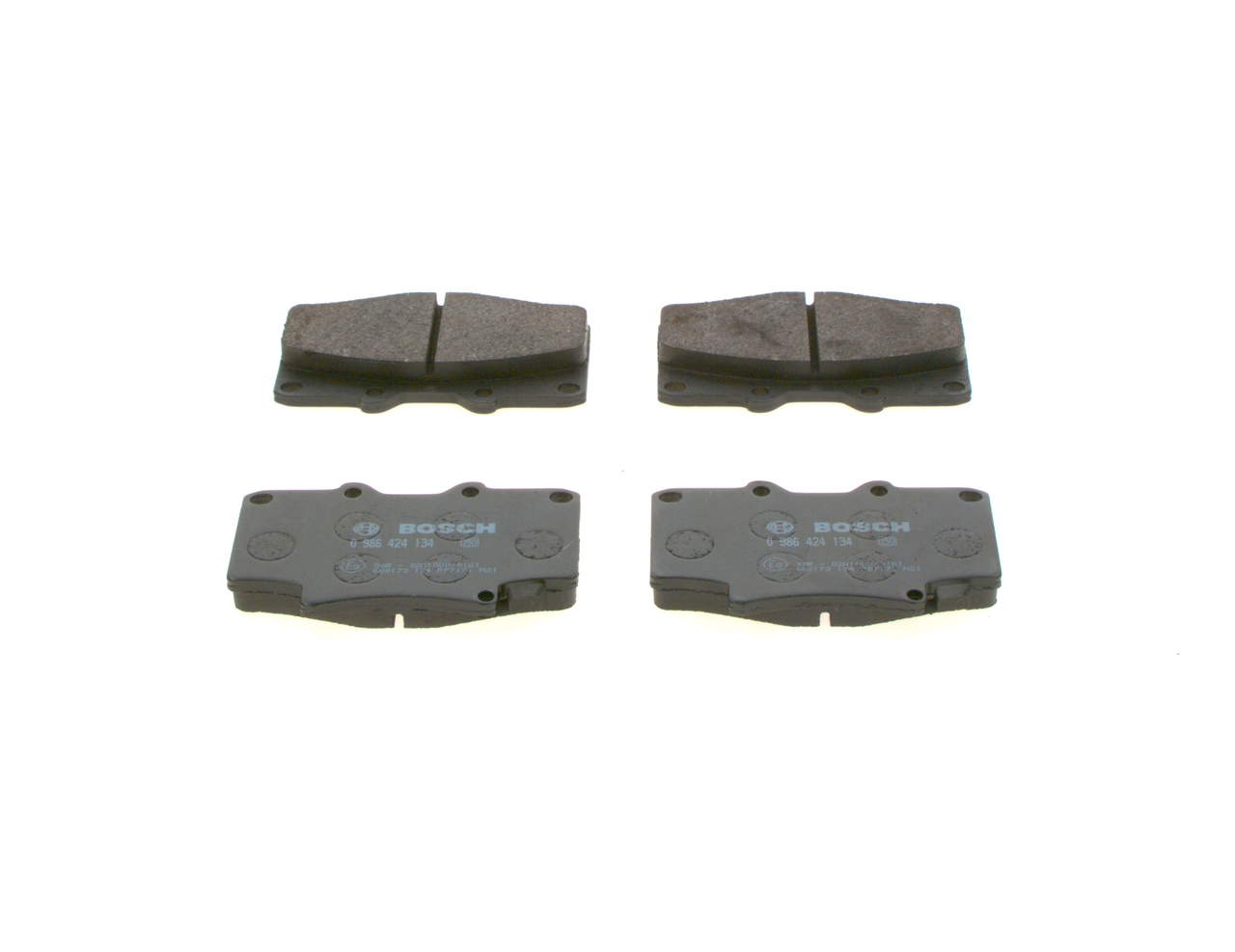 set placute frana,frana disc 0 986 424 134 BOSCH
