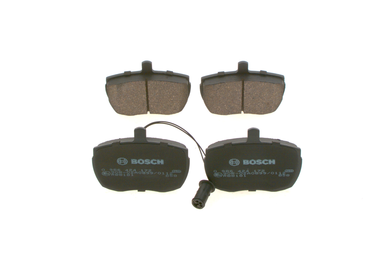 set placute frana,frana disc 0 986 424 172 BOSCH
