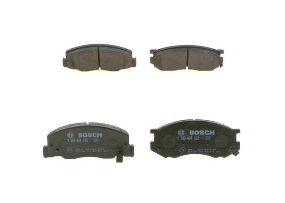 Set placute frana,frana disc 0 986 424 183 BOSCH