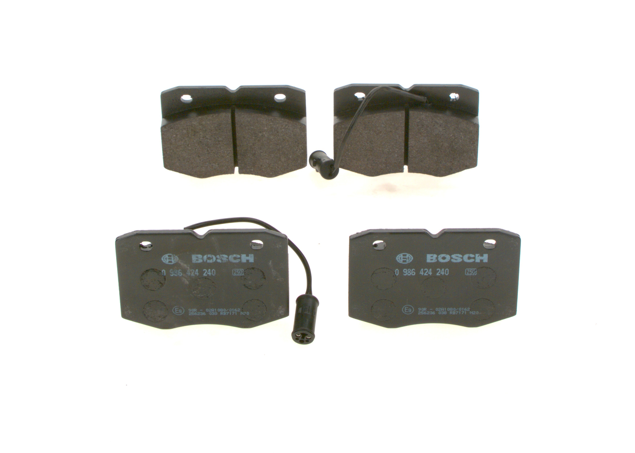 set placute frana,frana disc 0 986 424 240 BOSCH