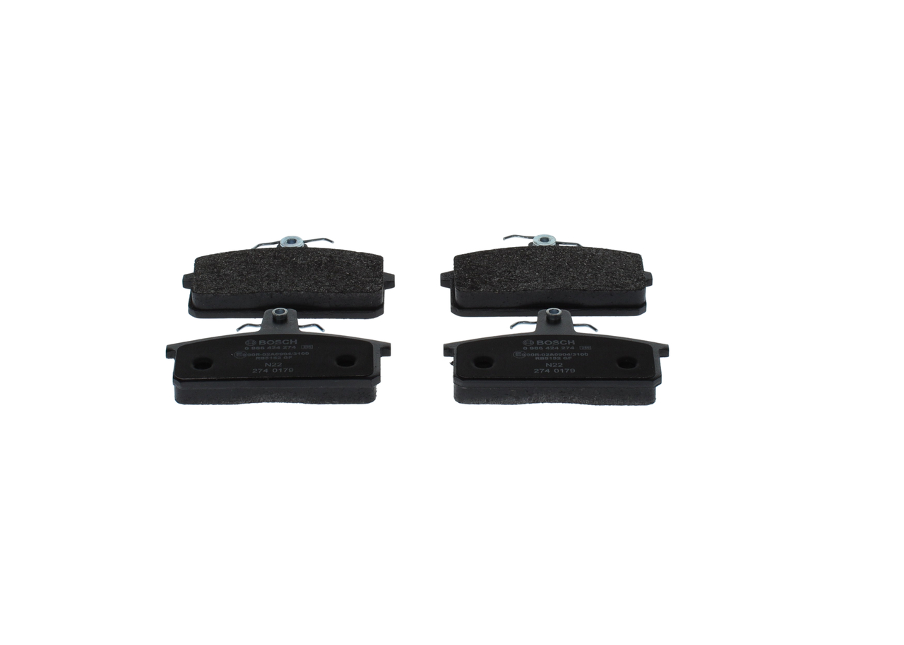 set placute frana,frana disc 0 986 424 274 BOSCH