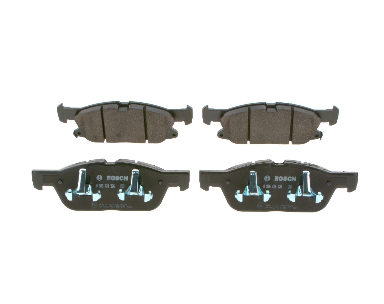 Set placute frana,frana disc 0 986 424 326 BOSCH