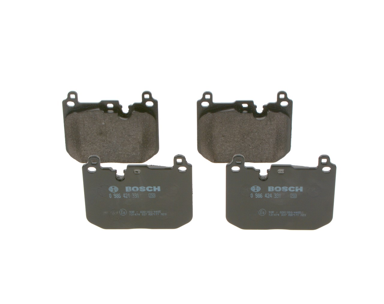 Set placute frana,frana disc 0 986 424 331 BOSCH