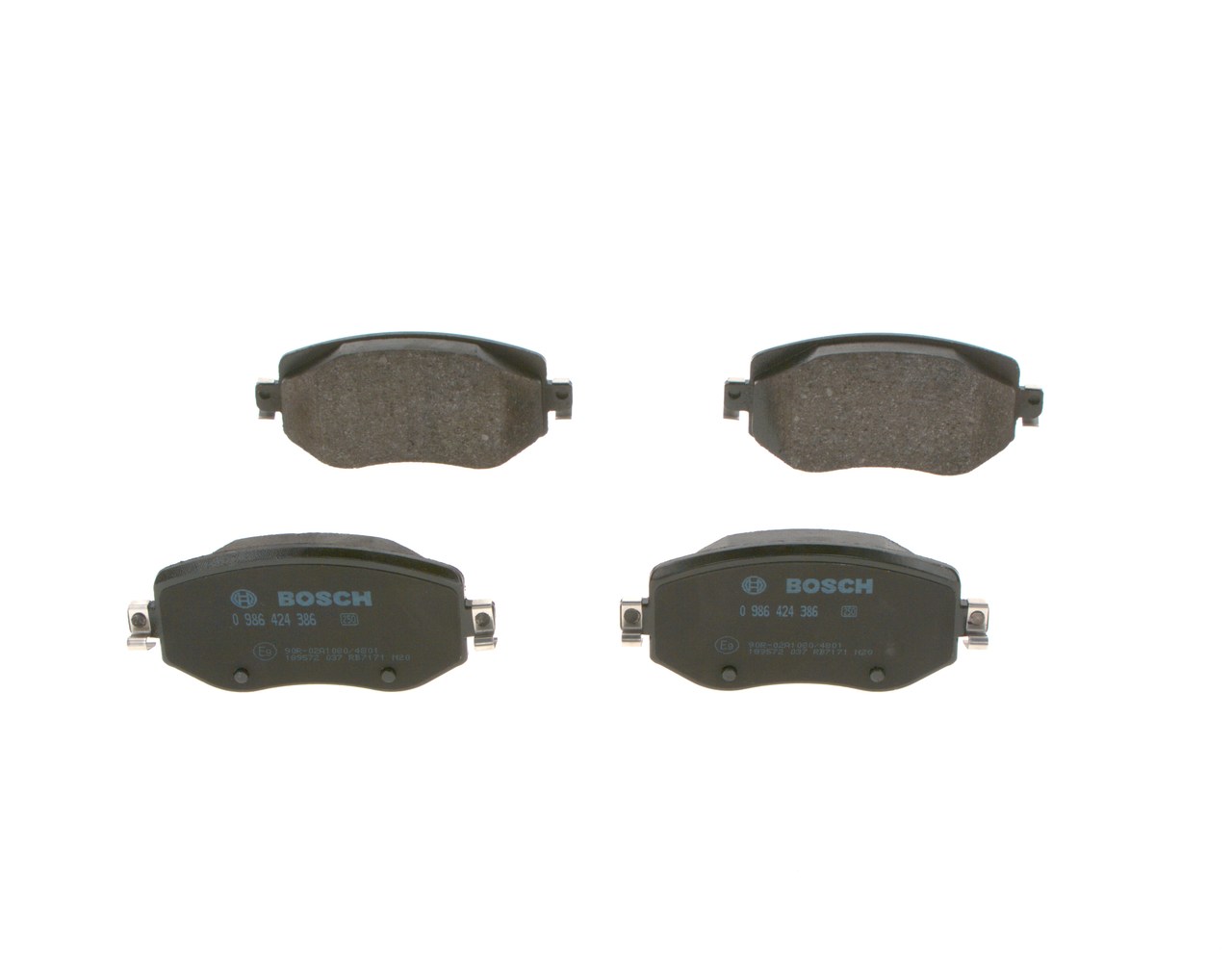 Set placute frana,frana disc 0 986 424 386 BOSCH