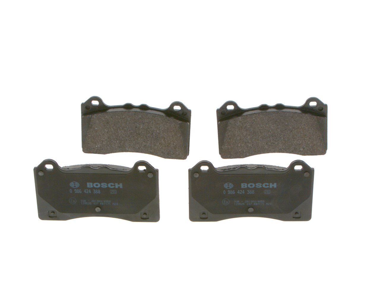 Set placute frana,frana disc 0 986 424 388 BOSCH