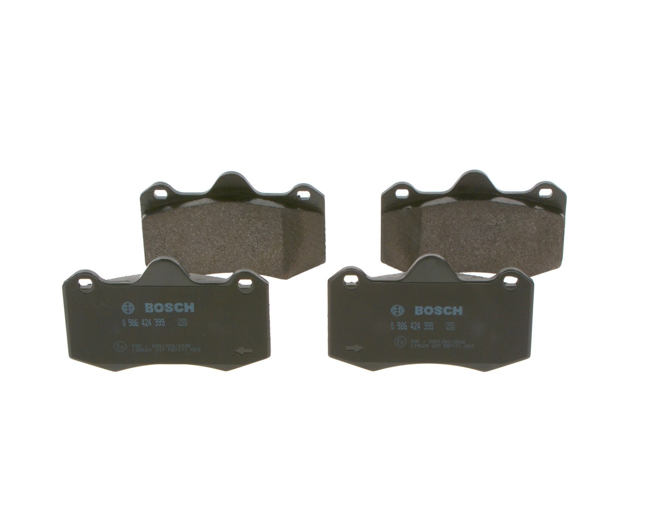 Set placute frana,frana disc 0 986 424 399 BOSCH